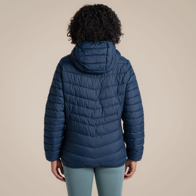 Craghoppers Craghoppers Women's Compresslite IX Hooded Water Repellent Insulating Jacket in Navy - 2