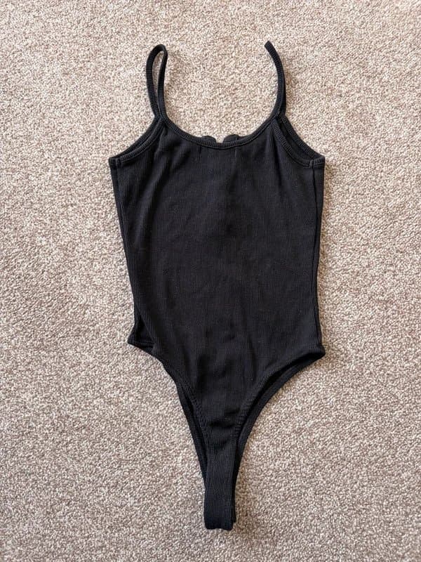 Bershka Bershka Ribbed Bodysuit
