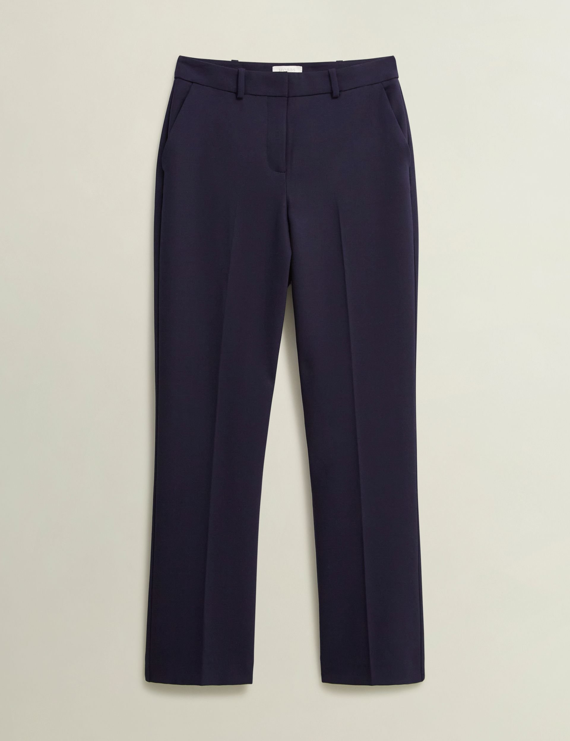 Hobbs London Hobbs London Women's Gerrie Straight Trousers in Dark Navy - 2