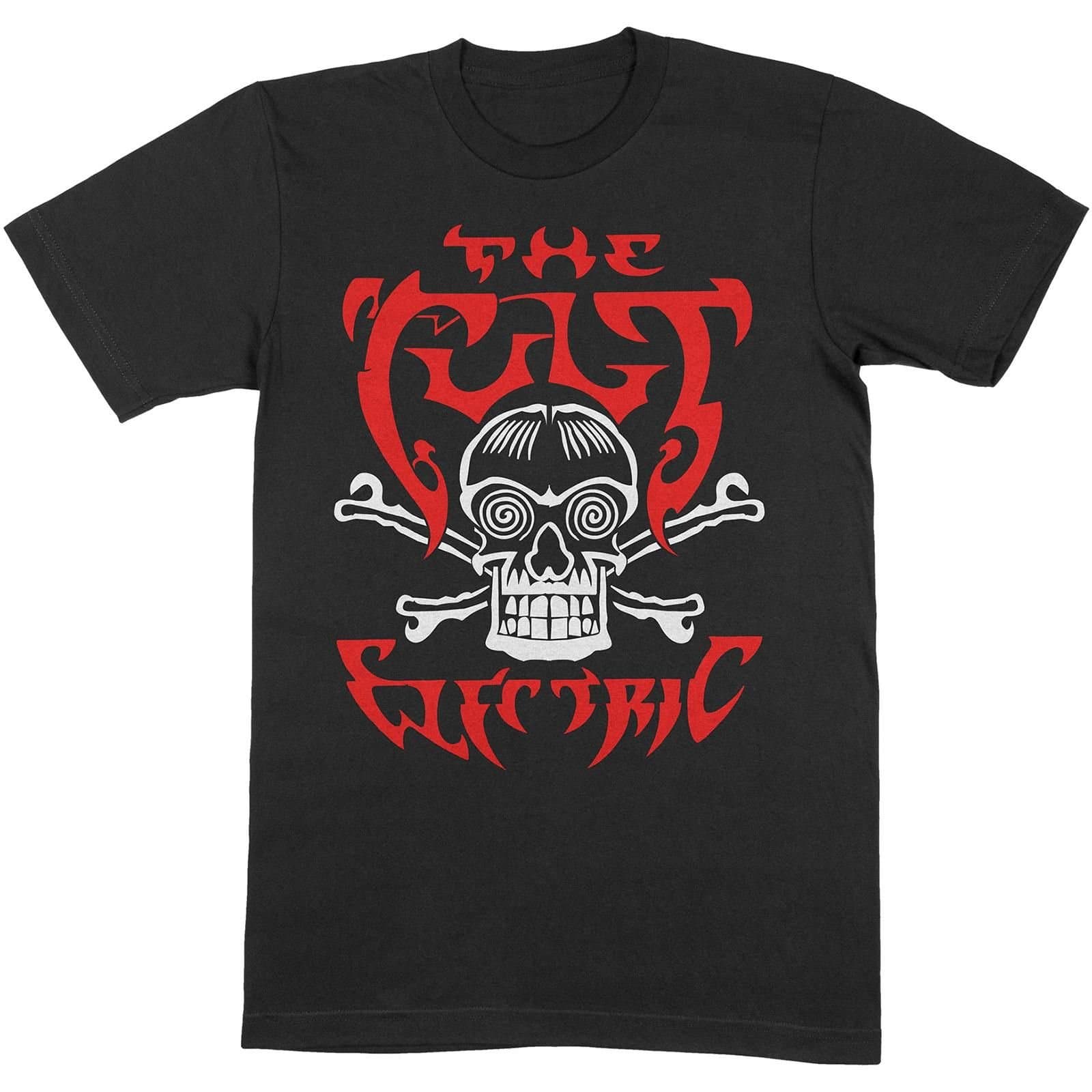 The Cult The Cult Men's Electric Cotton T-Shirt in Black