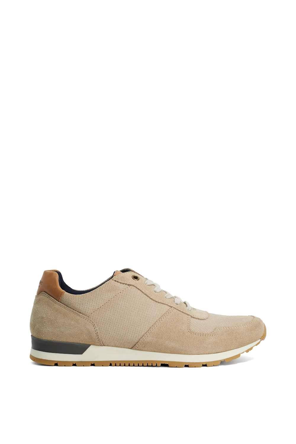 Dune London Dune London Men's 'Toronto' Suede Trainers in Natural - 2