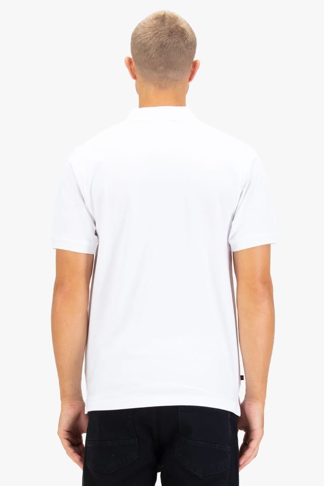 Luke 1977 Luke 1977 Men's New Mead Polo in White - 2