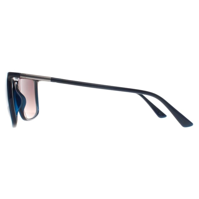 Calvin Klein CALVIN KLEIN Men's Rectangle Blue Brown CK22522S - 3