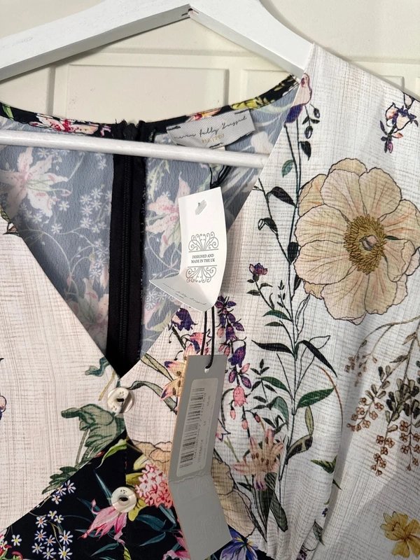 Never Fully Dressed Never fully dressed floral occasion midi dress size 14 - 1