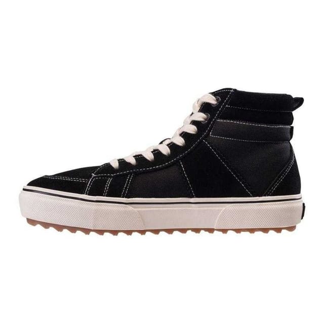 Iguana Iguana Men's Bomer Mid Cow Suede Trainers in Black - 2