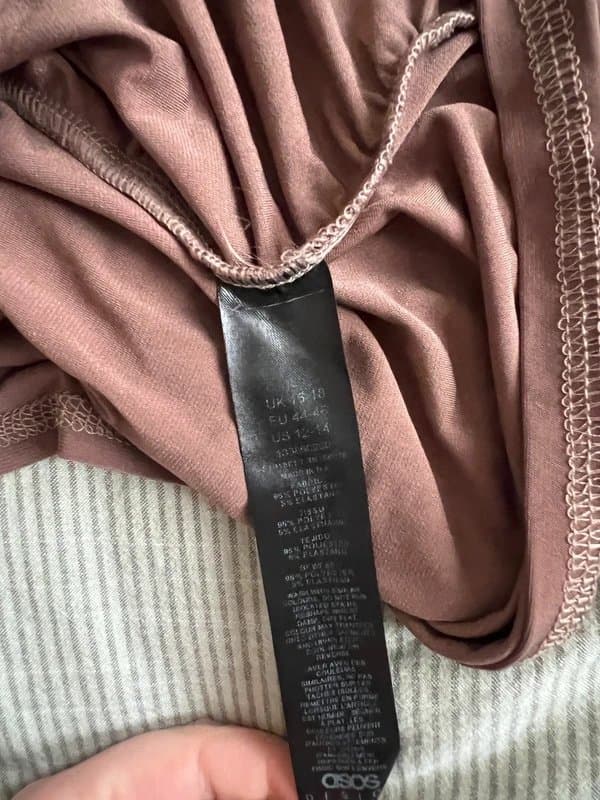 ASOS ASOS ruched long sleeve top