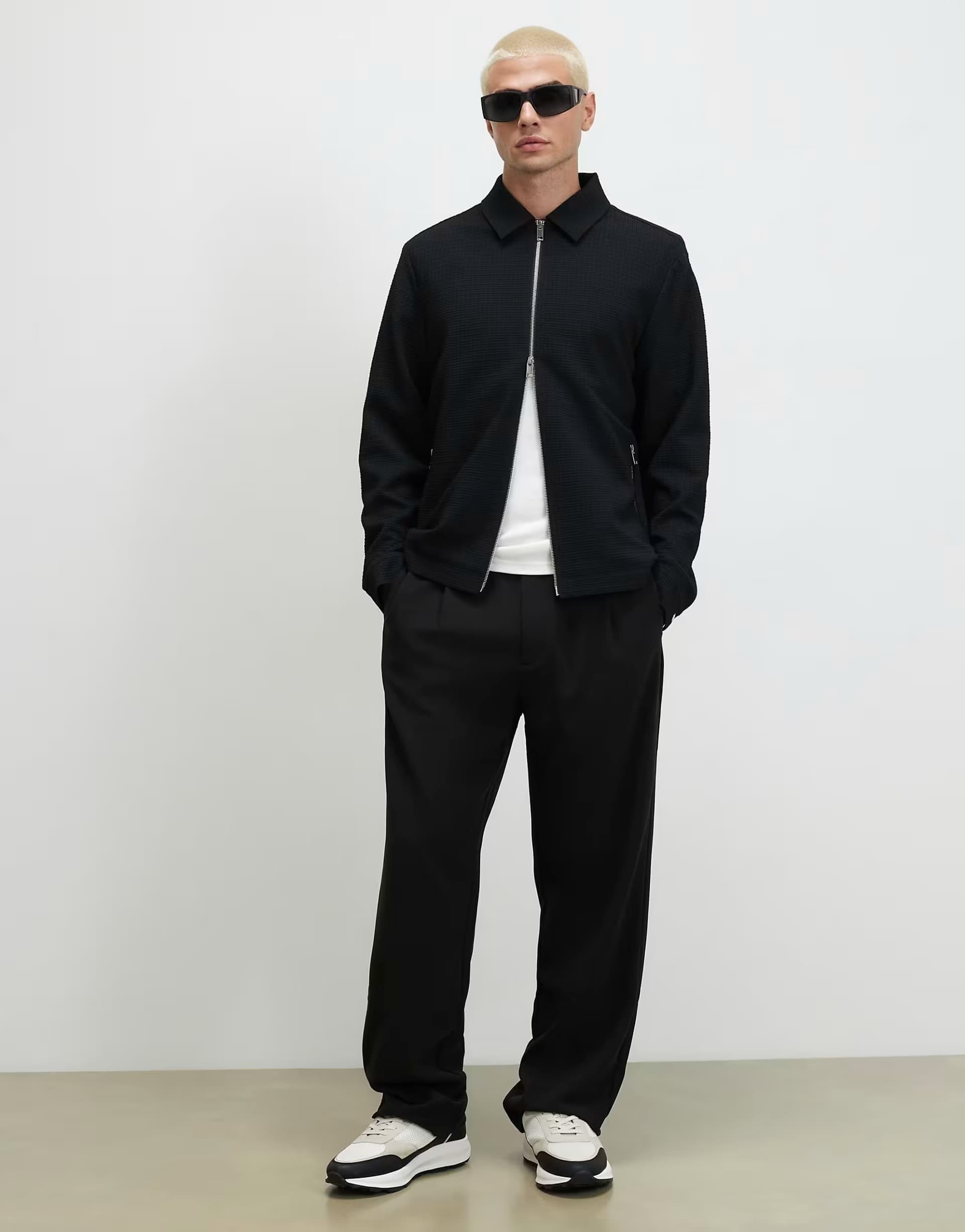 ASOS River Island Loose fit trousers in black