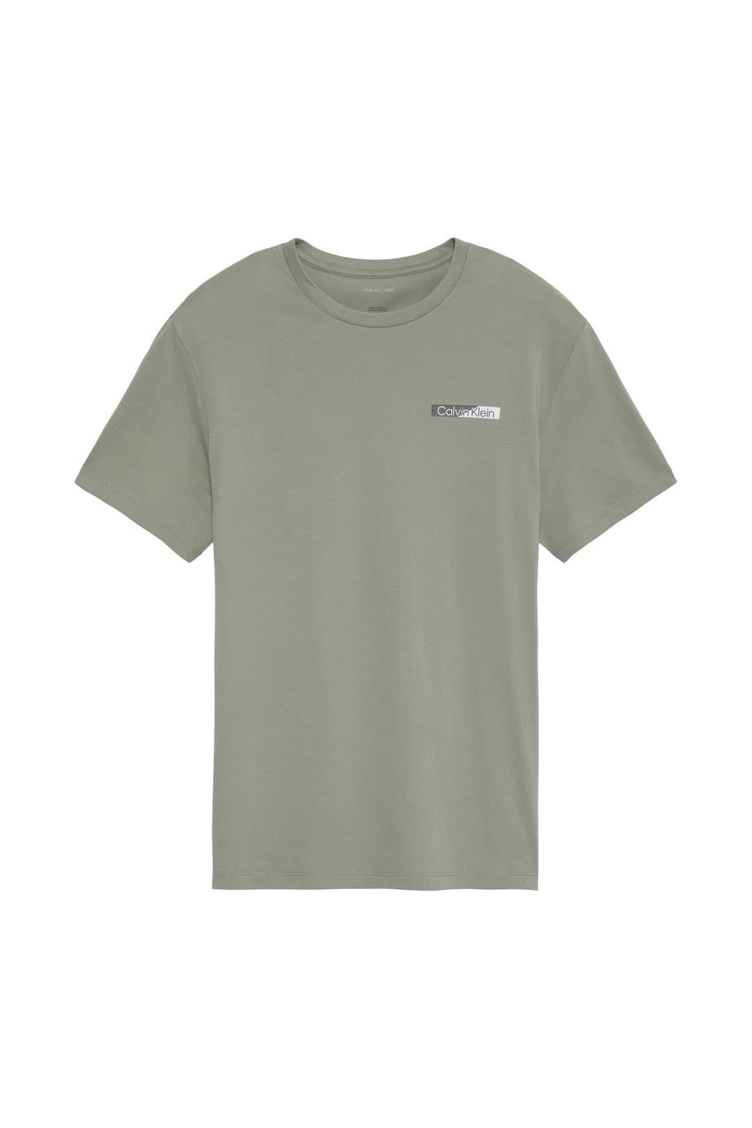 Calvin Klein Calvin Klein Men's Ss Split Standard Graphic Tee Shadow in Grey