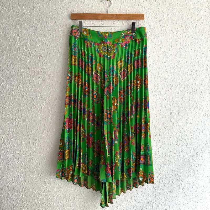 Julie Fagerholt Heartmade julie fagerholt green floral skirt - size 36eur