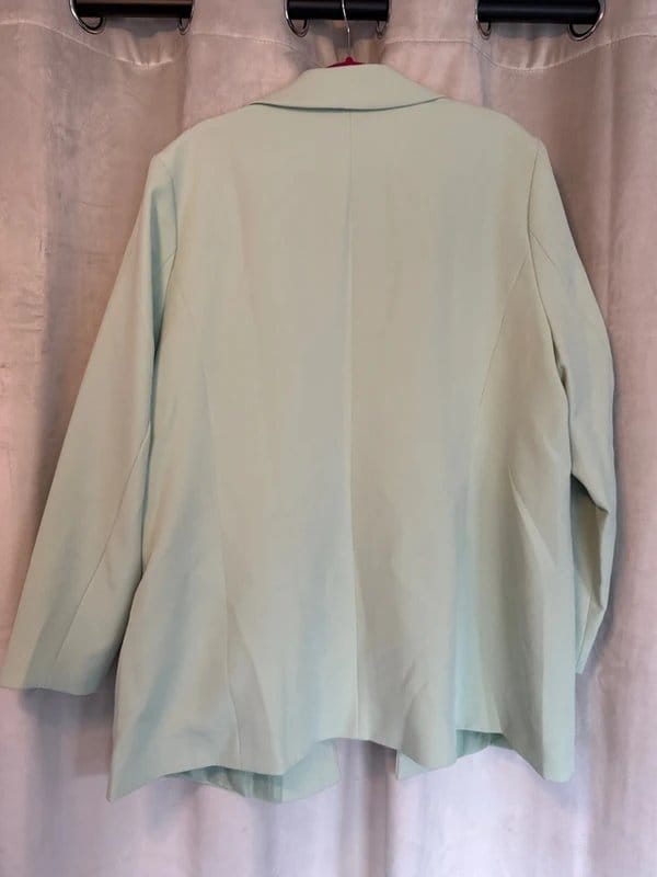 New Look Mint Green Long Blazer