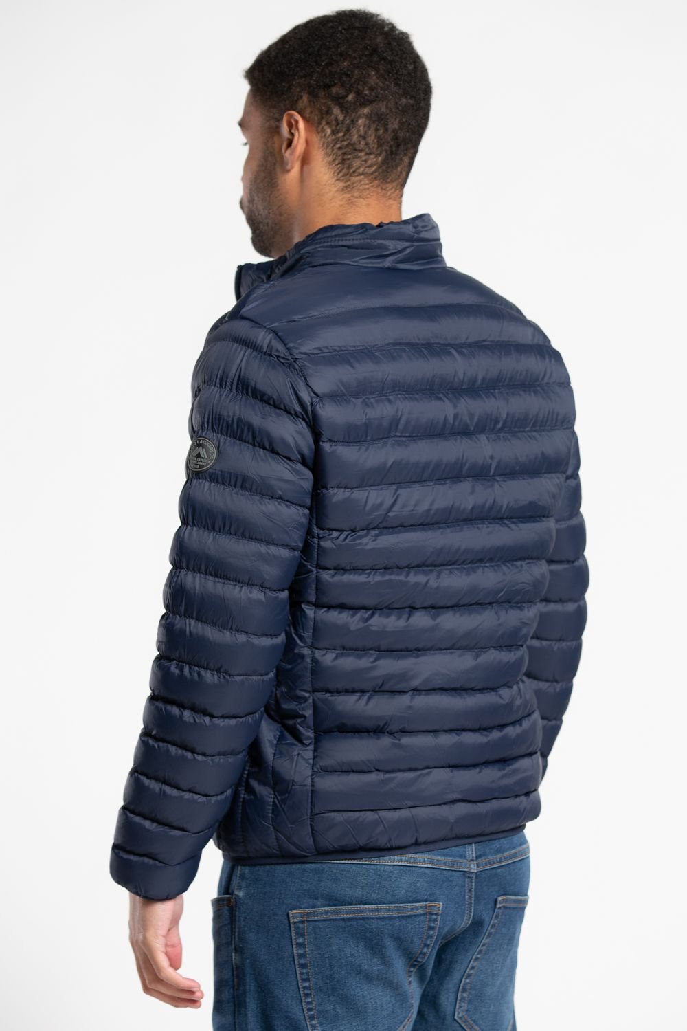 Tokyo Laundry Tokyo Laundry Men's Fleece Lined Padded Jacket in Dark Navy - 2