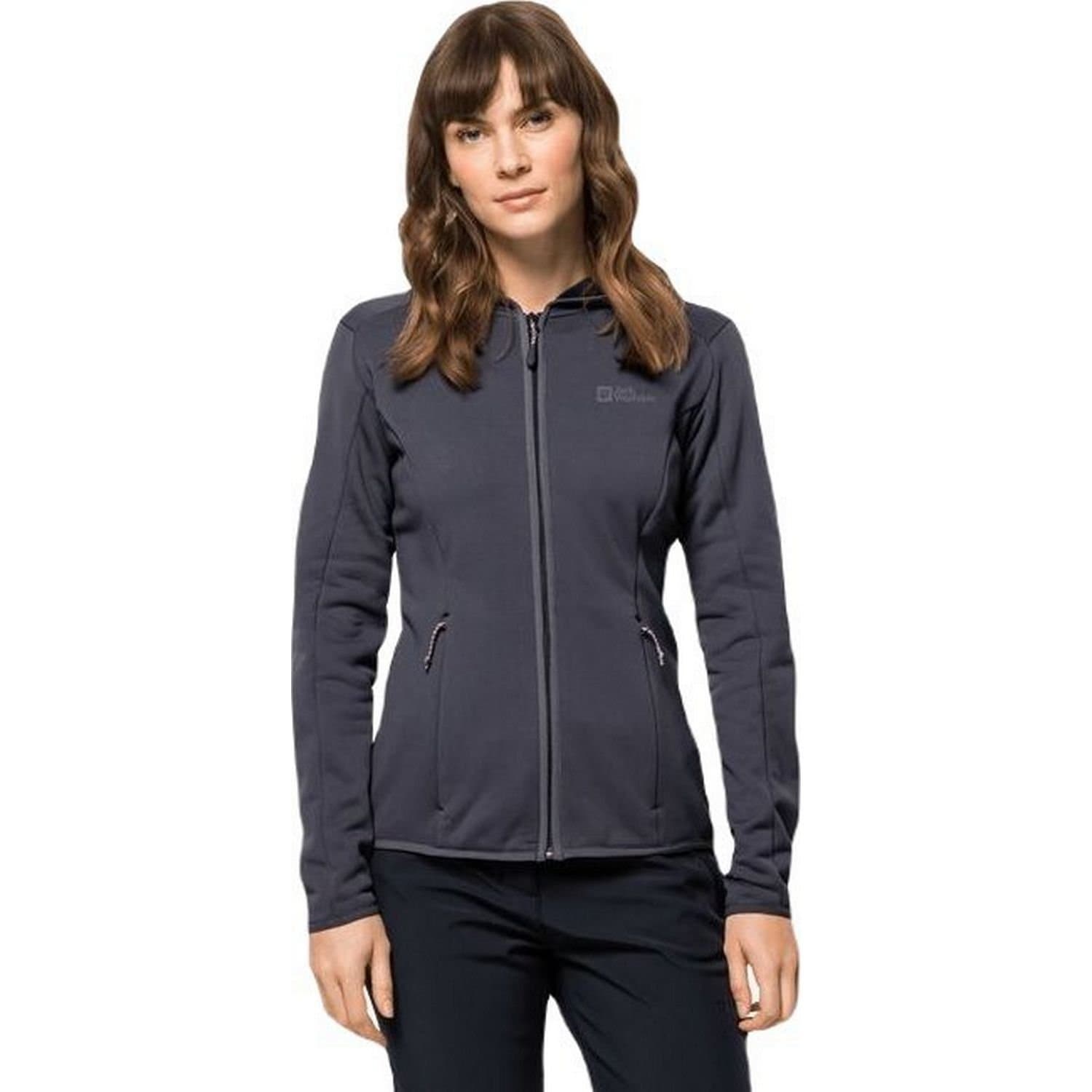 Jack Wolfskin Jack Wolfskin Women's Baiselberg Hooded Jacket in Black