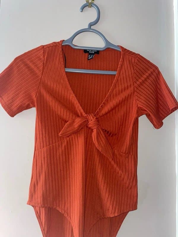 New Look New look petite orange bodysuit