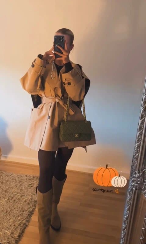 arrange ASOS arrange studio layered cape trench coat