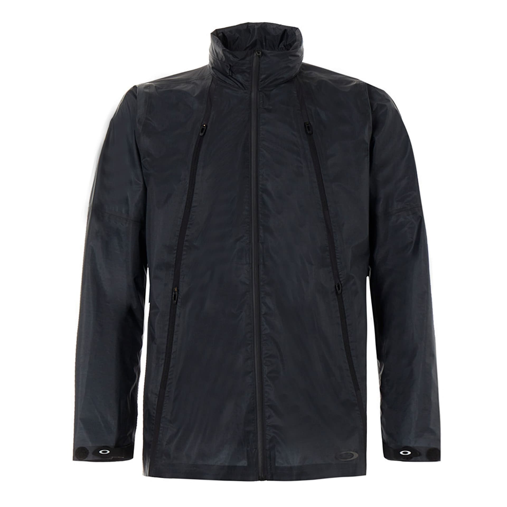 Oakley Oakley Men's Radskin Shell Water Repellant Jacket Zip Up Anorak in Black
