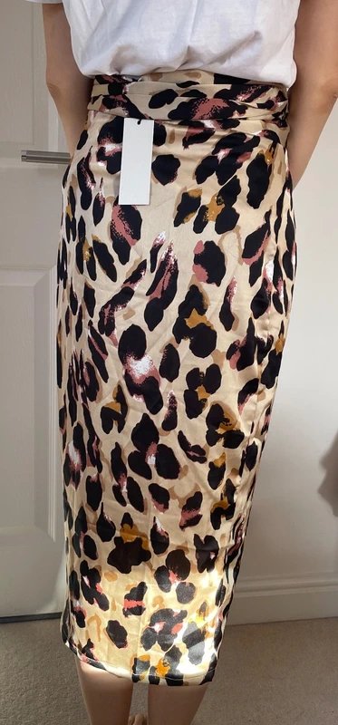 Never Fully Dressed Leopard print wrap skirt - 1