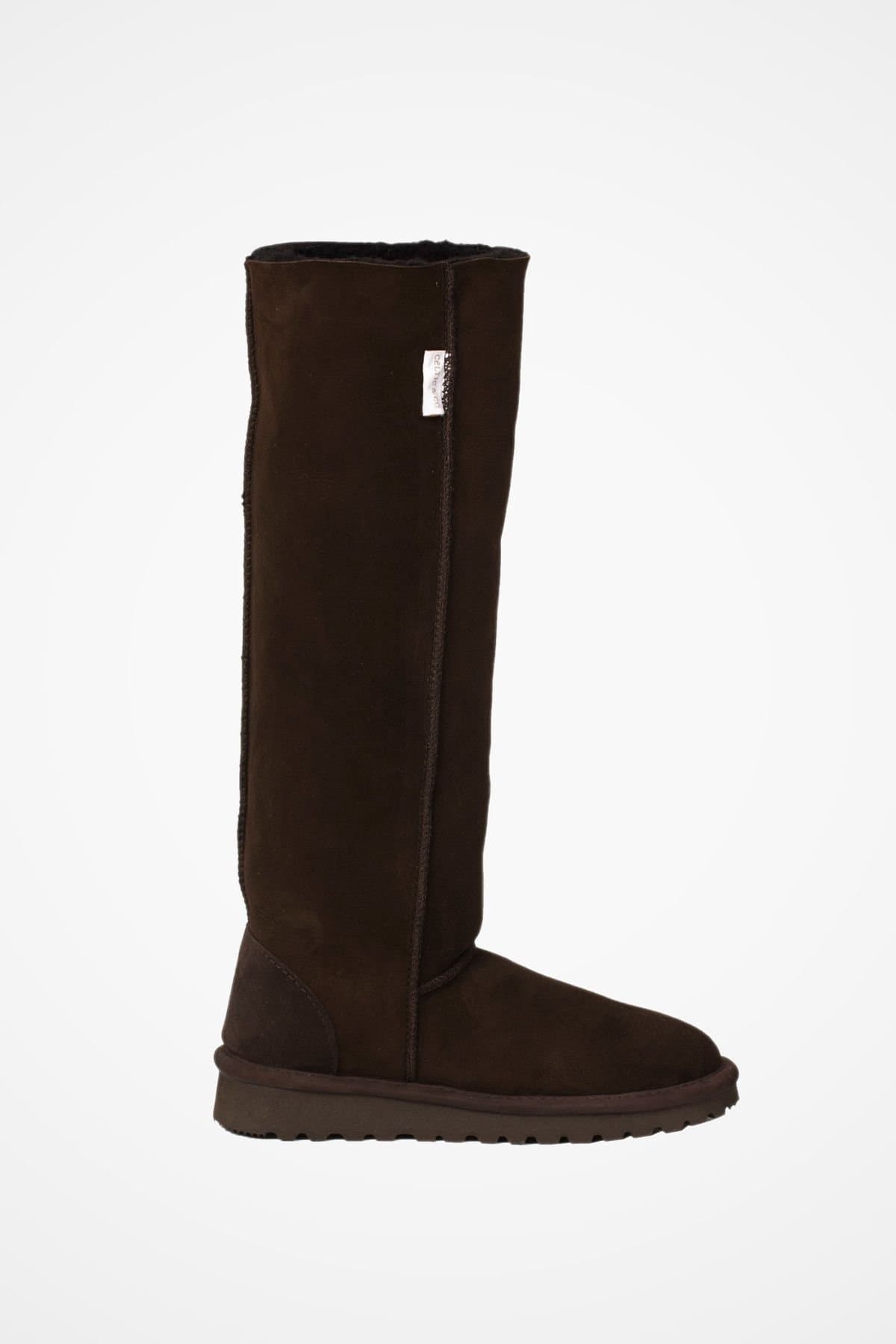 Celtic & Co Celtic & Co Dark Brown Shearling Knee Boot
