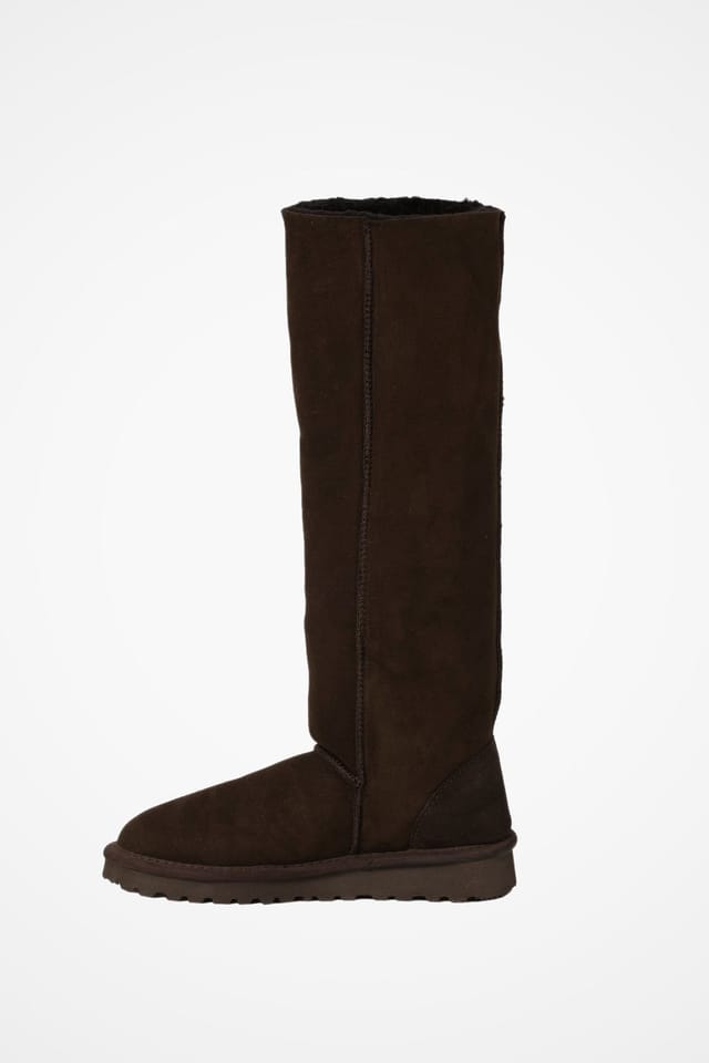 Celtic & Co Celtic & Co Women's Celt Shearling Knee Boot in Dark Brown - 3