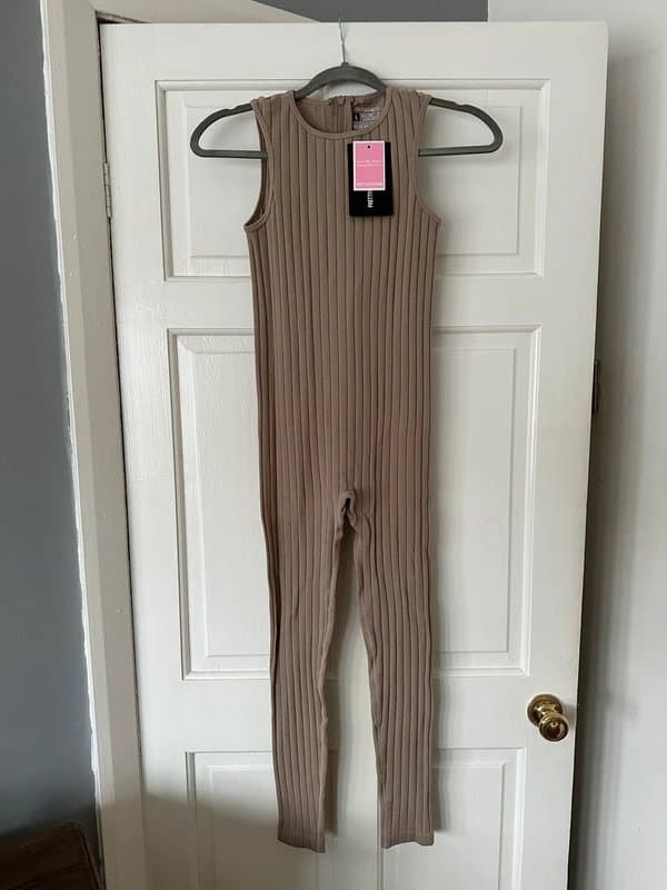 PLT Tan PLT playsuit