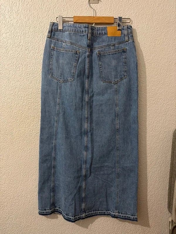 Monki Monki maxi denim skirt size 10