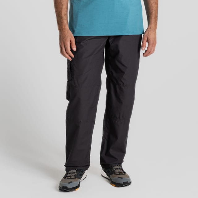 Craghoppers Craghoppers Men's Kiwi Classic Water Repellent Anti-Insect Trousers in Mid Grey - 2