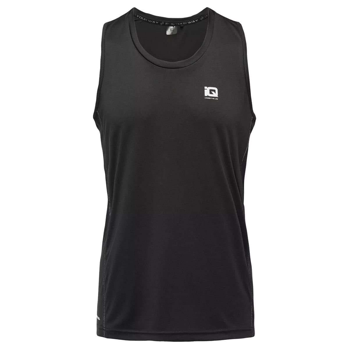 IQ IQ Men's Imos II Sleeveless Tank Top in Black