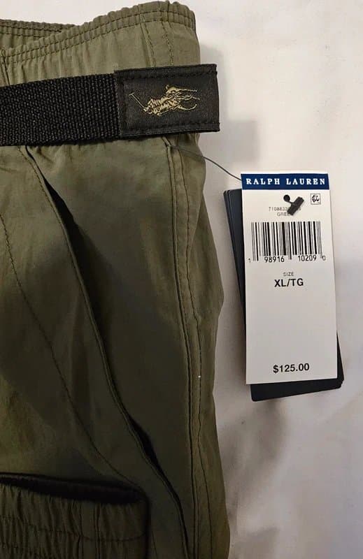 Ralph Lauren Polo Ralph Lauren Men's Nylon Classic Tapered Fit Hiking Pants - NWT - Size XL