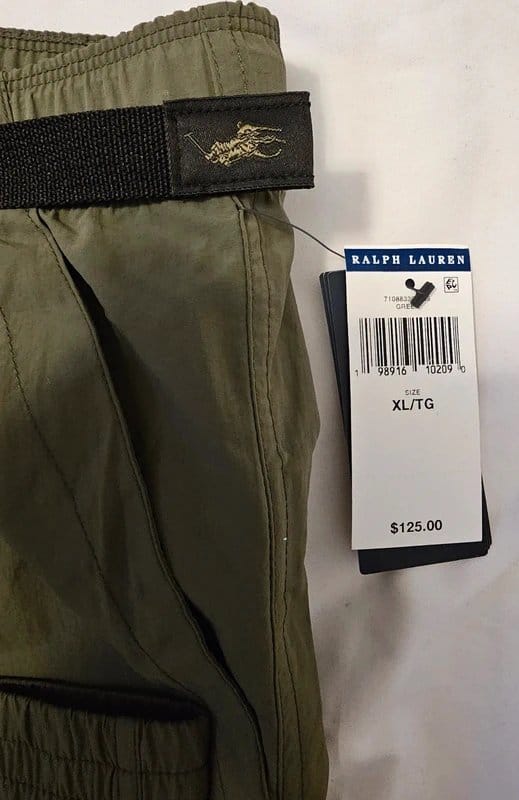 Ralph Lauren Polo Ralph Lauren Men's Nylon Classic Tapered Fit Hiking Pants - NWT - Size XL - 1