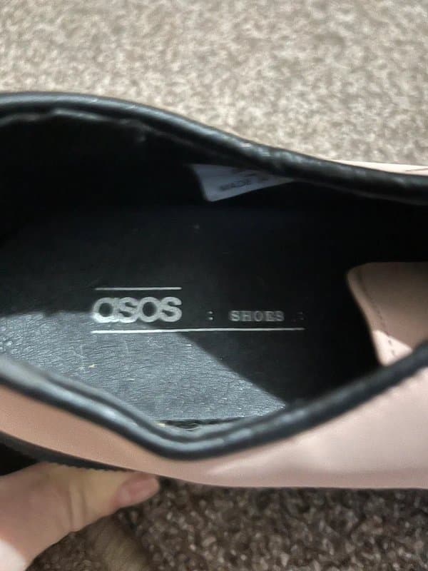 ASOS ASOS Blush Platform Chunky Shoes UK 6