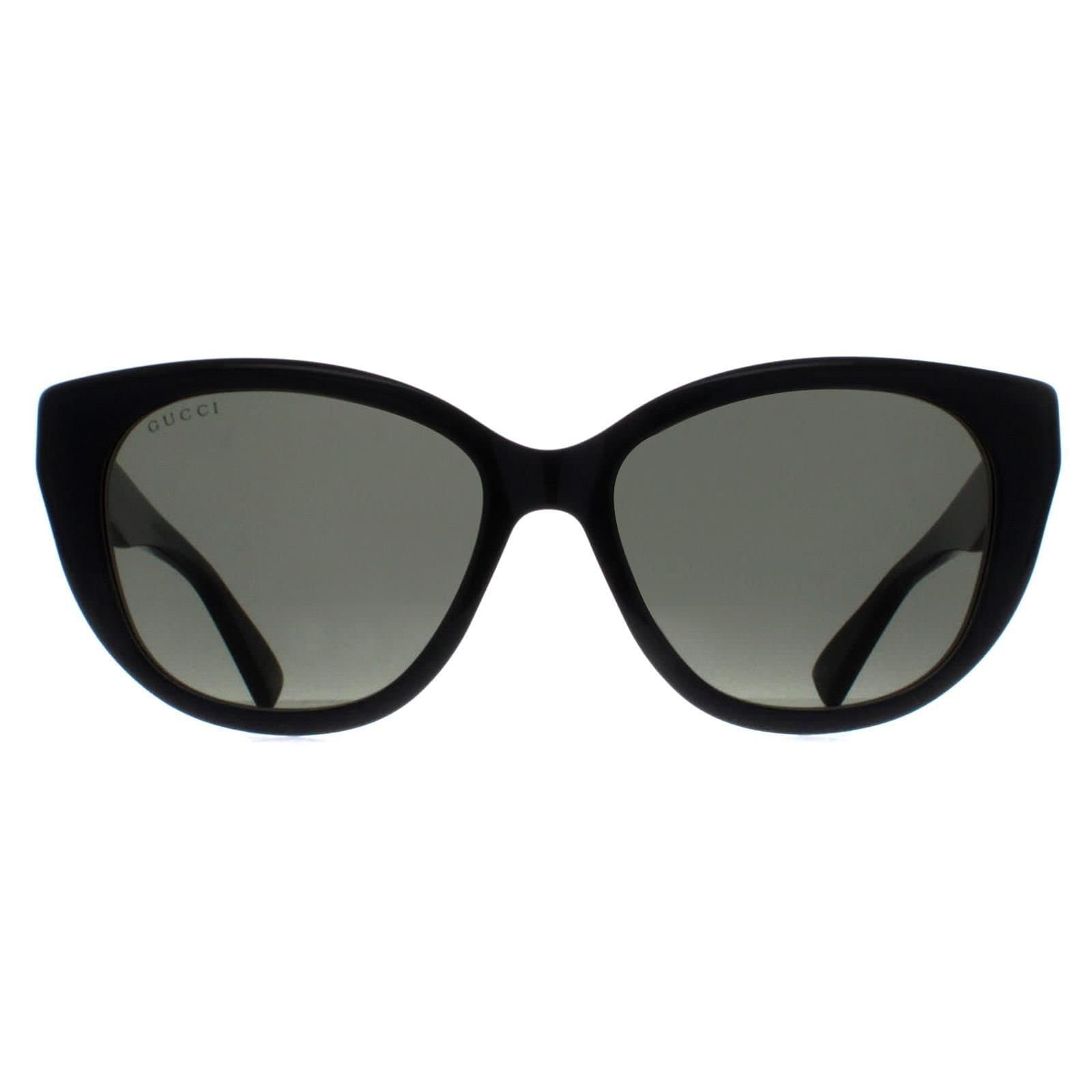 Gucci Gucci Women's Cat Eye Black Grey GG1588S