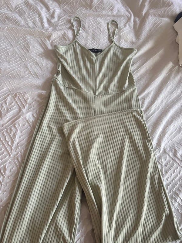 PLT Plt sage jumpsuit