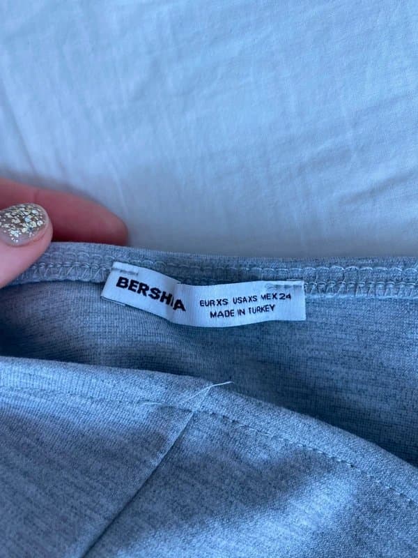 Bershka Bershka grey bandeau