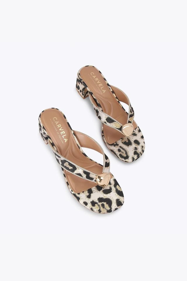 Carvela Carvela Women's 'Sorano Block' Fabric Sandals - 2