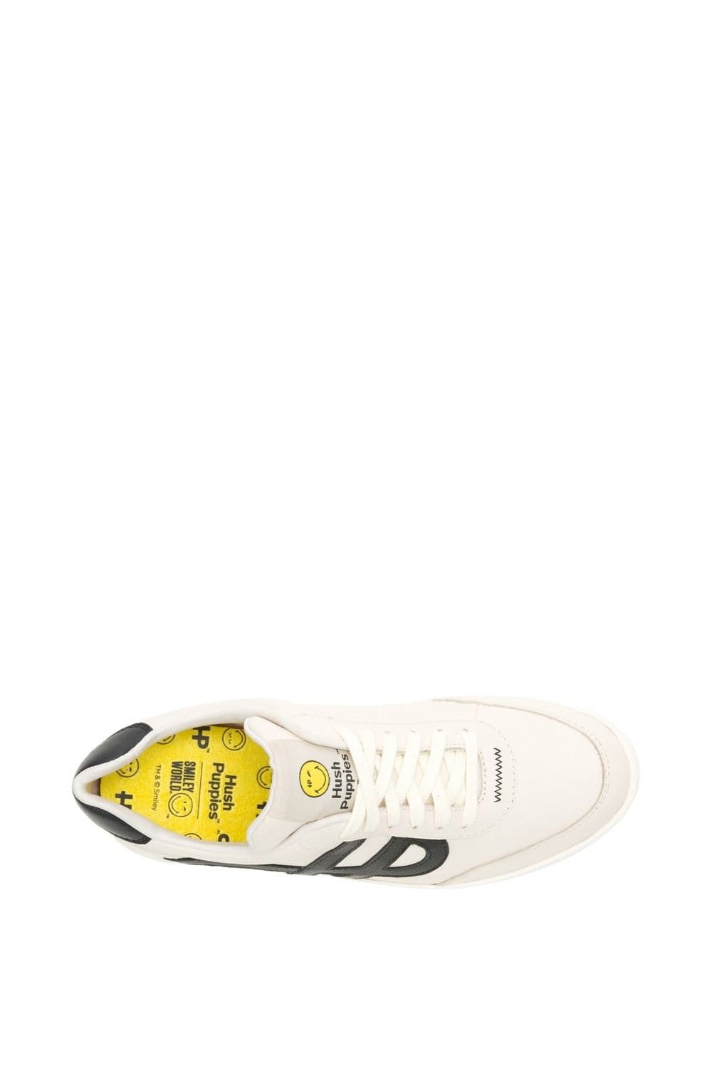 Hush Puppies Hush Puppies Women's Charlie Smiley Trainer in Stone - 4
