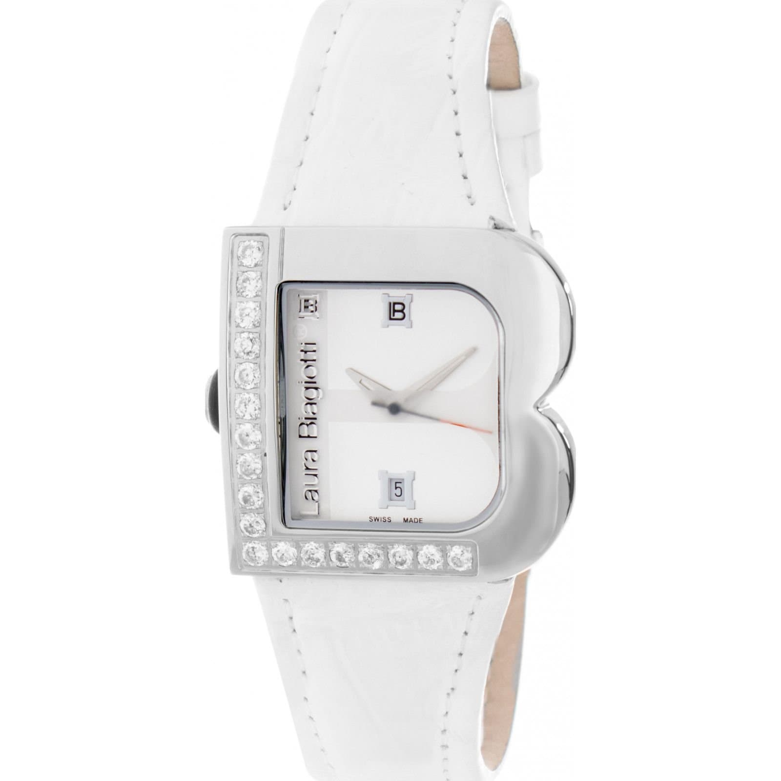 Laura Biagiotti Laura Biagiotti Women's LB0001L-BL 33mm Quartz Watch in White