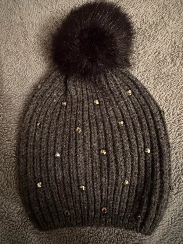 New Look New Look Pom Pom Hat