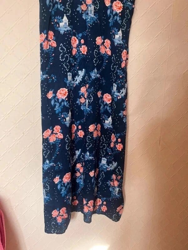 Cath Kidston Navy Floral Print Summer Dress