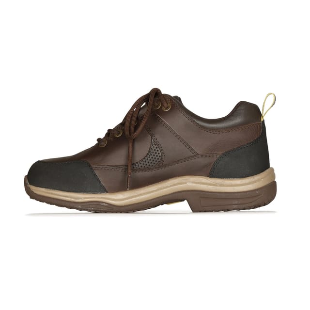 Moretta Moretta Women's Norvara XGRIP Buffalo Leather Trainers in Brown - 2