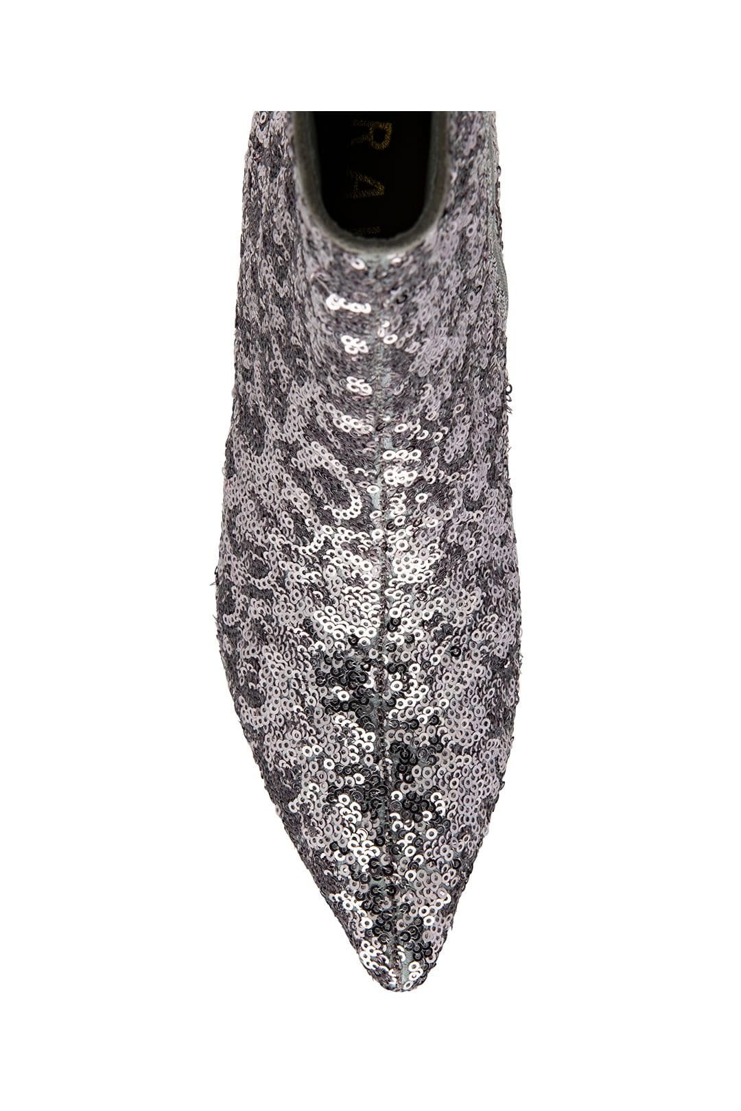 Ravel Ravel Women's 'Currans' Kitten Heel Ankle Boots in Silver - 4