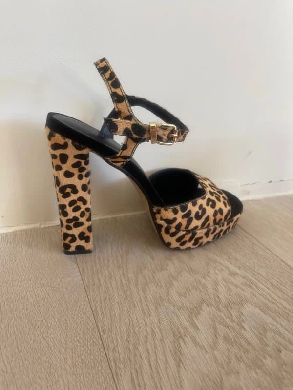 Never Fully Dressed Leopard Print Never Fully Dressed Heels