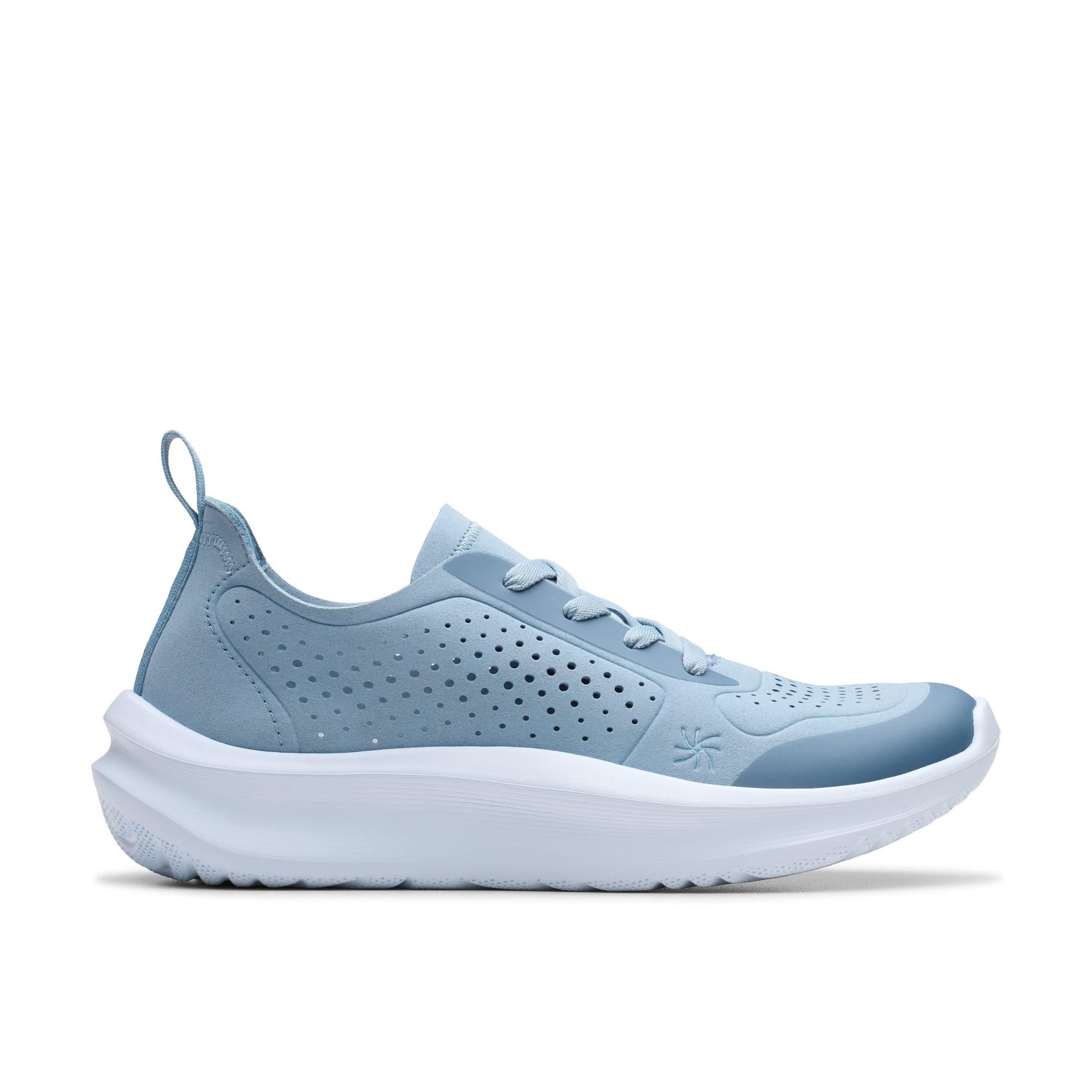 Clarks Clarks Women's Solevana Tie Light Blue Trainers