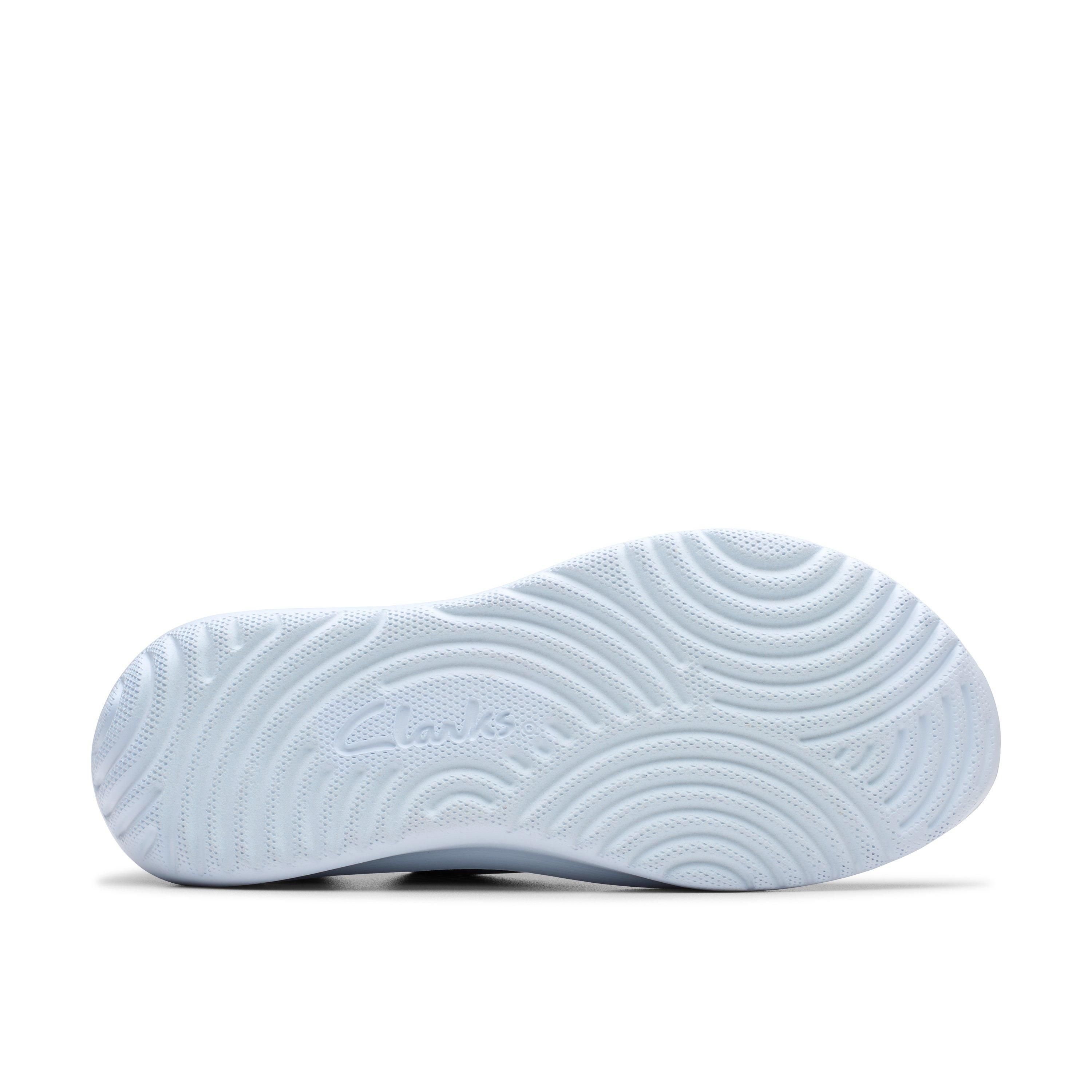 Clarks Clarks Women's Solevana Tie Light Blue Trainers - 3