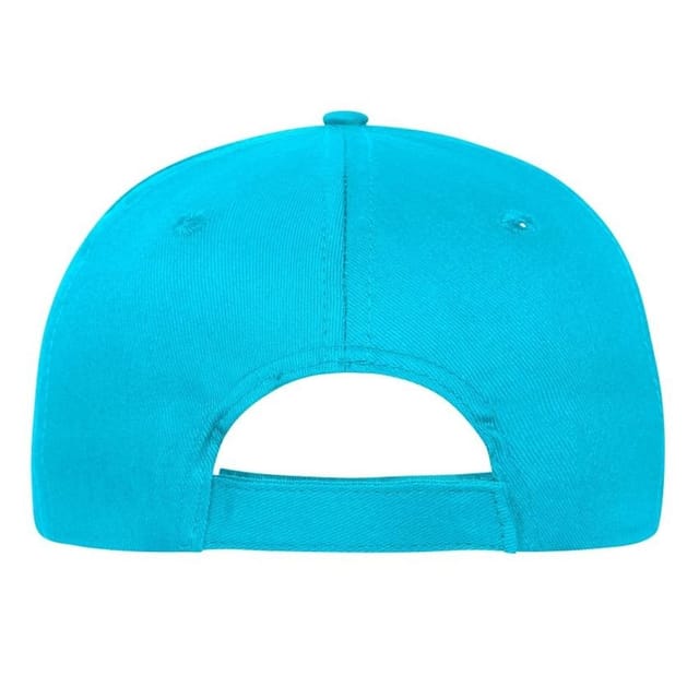 Myrtle Beach Myrtle Beach Men's 6 Panel Cotton Baseball Cap in Turquoise - 2