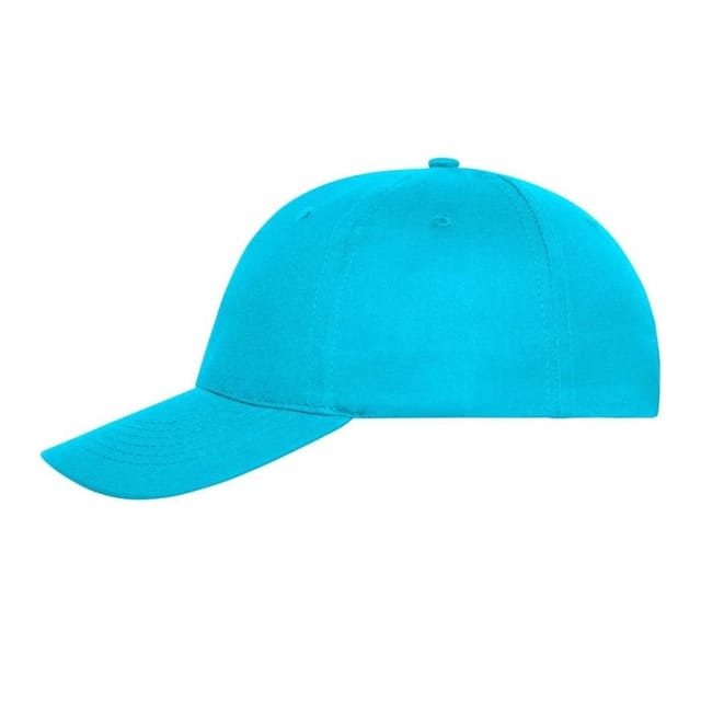 Myrtle Beach Myrtle Beach Men's 6 Panel Cotton Baseball Cap in Turquoise - 3
