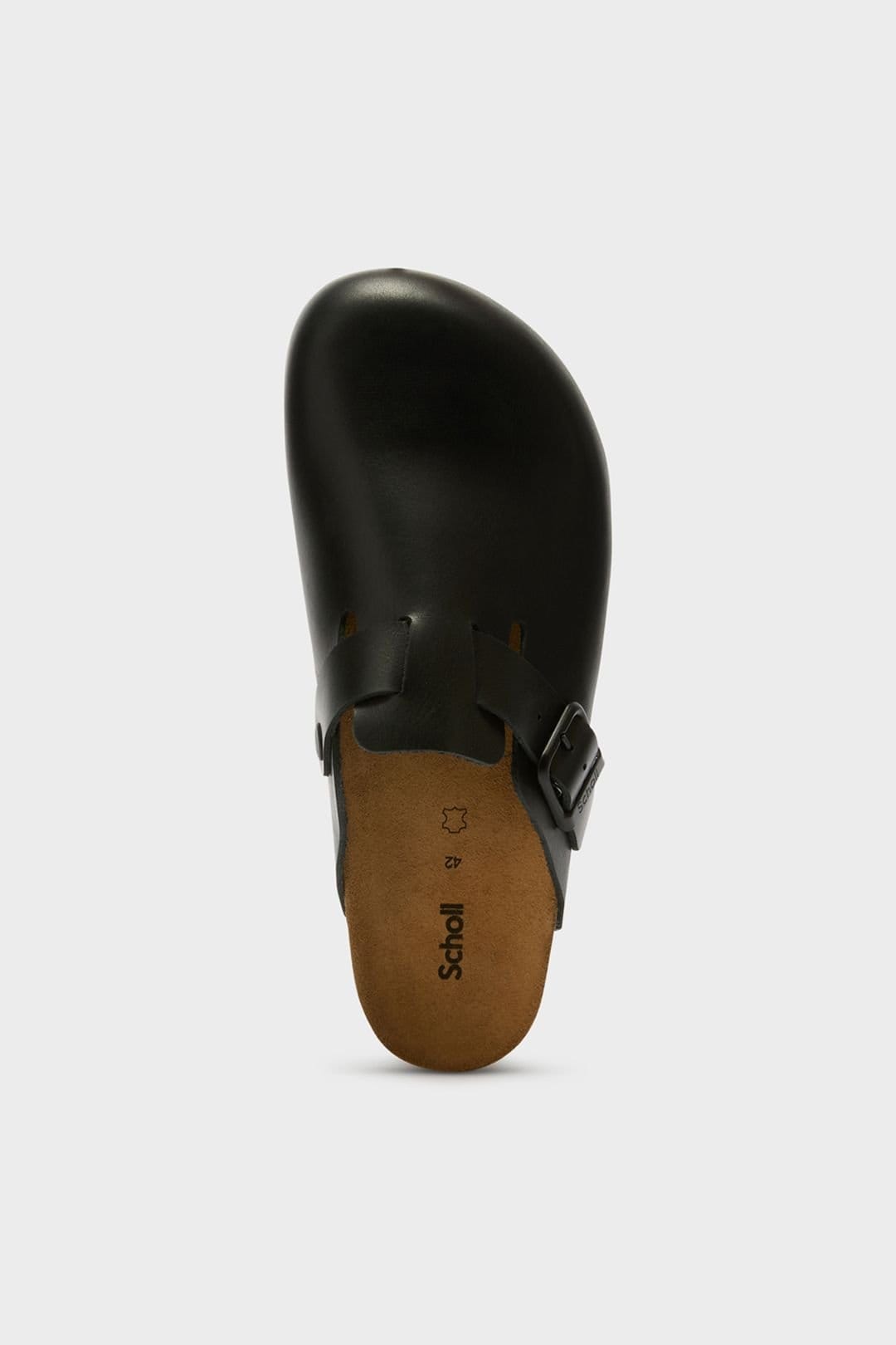 Scholl Scholl Women's Oliver Leather Clog Black - 3