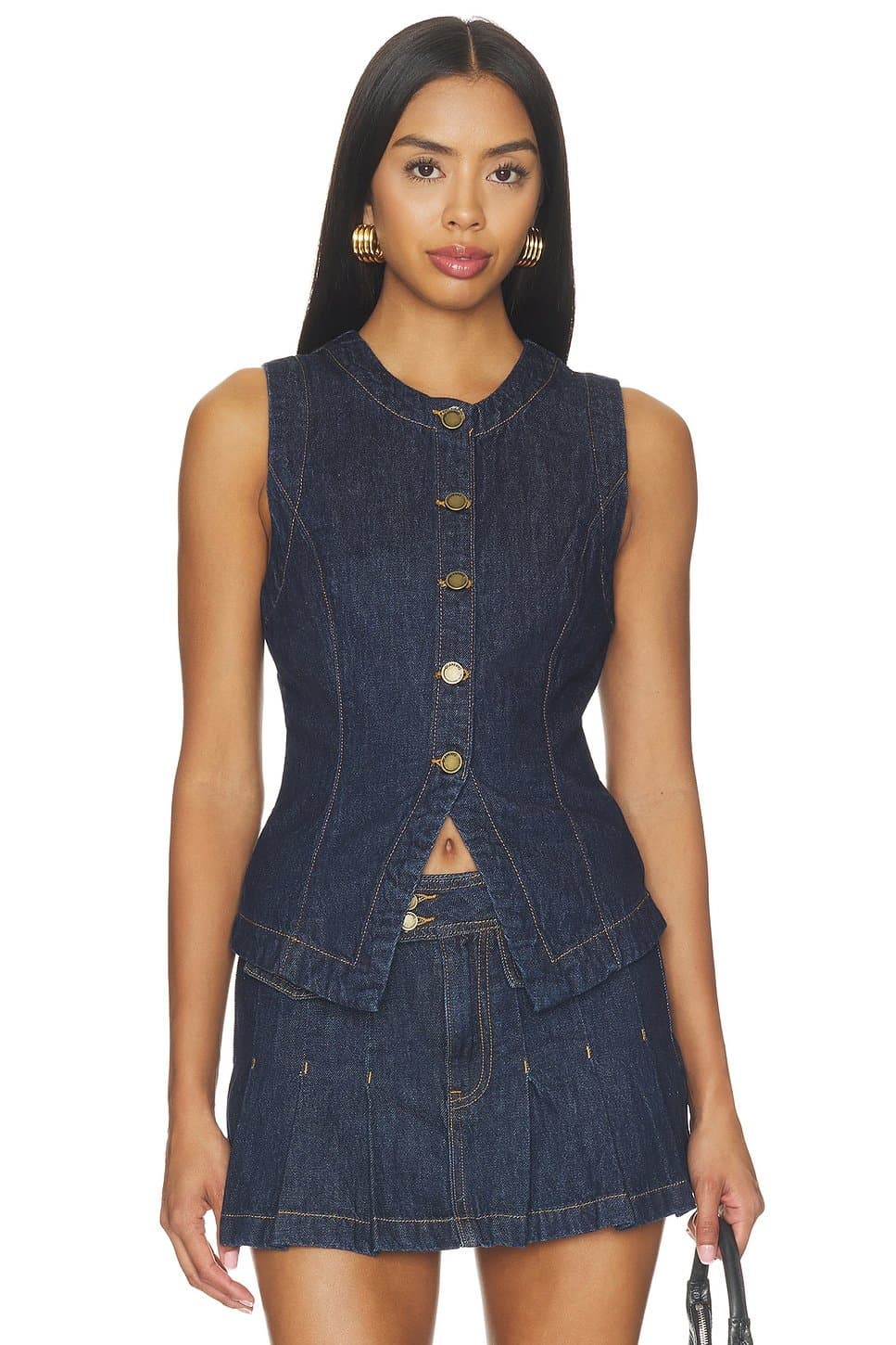 revolve Denim Vest