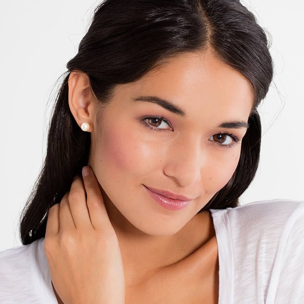 Thomas Sabo THOMAS SABO Women's Small Simulated White Stud Earrings - 2