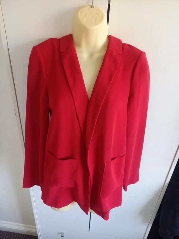 Topshop Just dropped! Red Topshop blazer