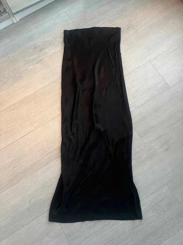 Bershka Bershka satin long skirt size M
