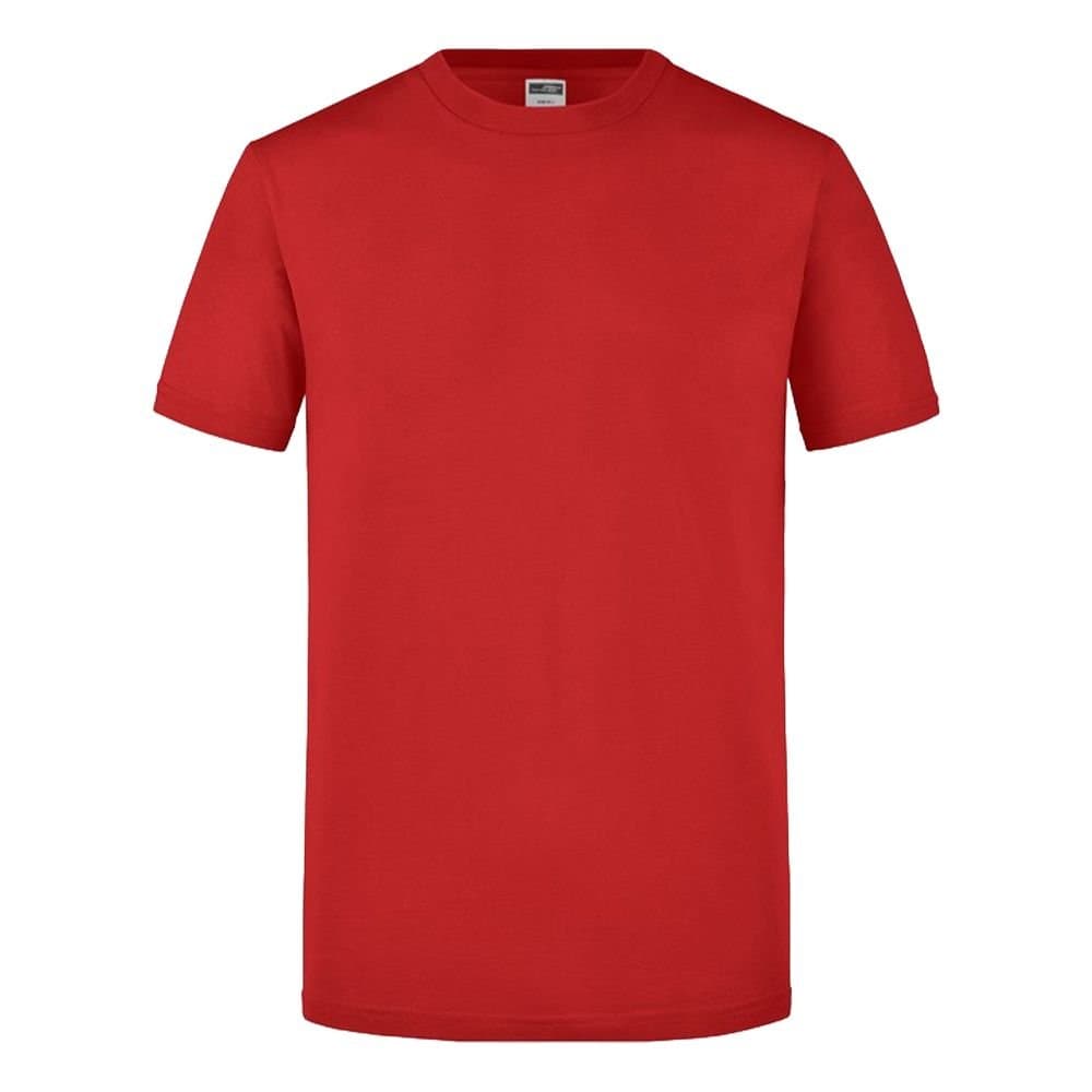 James and Nicholson James and Nicholson Men's Slim T-Shirt in Red
